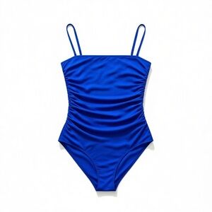 Elegant Blue Women's One-Piece Swimsuit large NWT